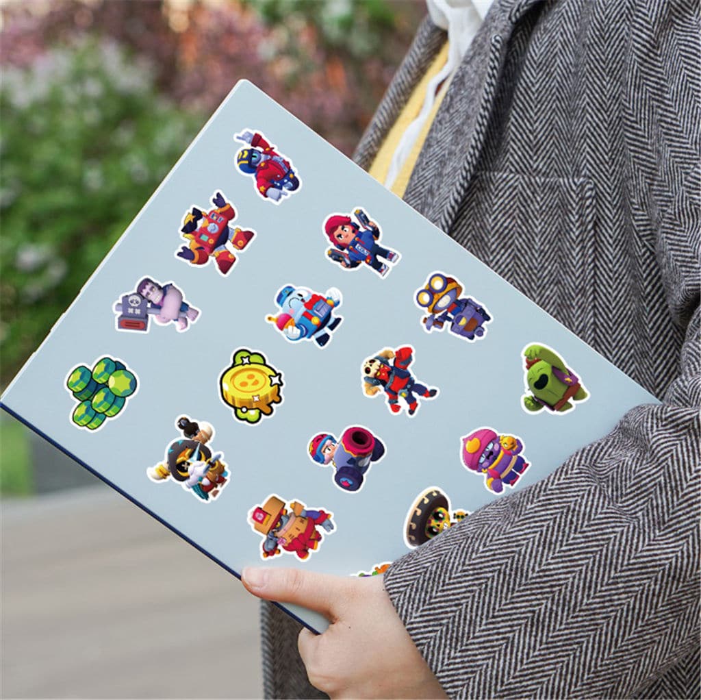 50pcs Brawl Stars Sticker Decals - Image 5
